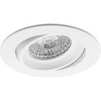 GU10 Inbouwspot Set - Mat Wit - Inbouw Rond - Kantelbaar -, Metaal of Aluminium, Nieuw, Ophalen of Verzenden, Led