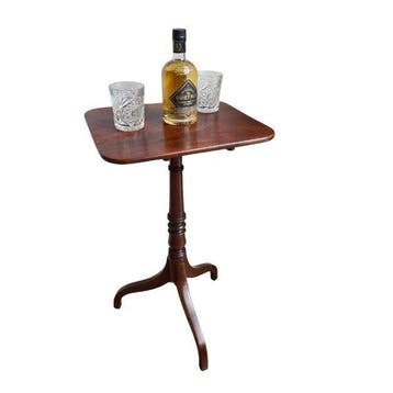 Bijzettafel - Whiskey table - Mahonie