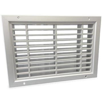 Brandwerend deurrooster 400 x 200mm (binnendeur toepassing), Verzenden, Nieuw