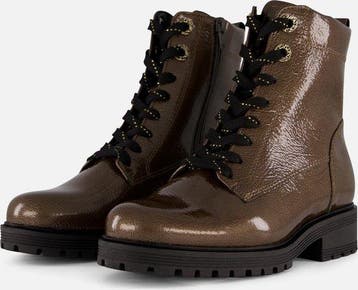 Gabor Veterboots bruin Synthetisch - Maat 41 (Damesschoenen), Kleding | Dames, Schoenen, Verzenden, Nieuw