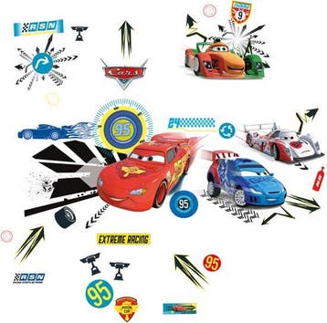 Cars Ring Doorbell - Sticker - Multi, Verzenden, Nieuw