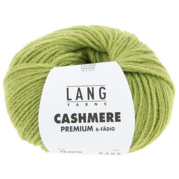 LANG Yarns Cashmere Premium - 216 Limoen - Puur Kasjmier G, Ophalen of Verzenden, Nieuw