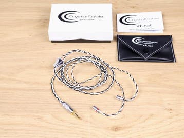 Crystal Cable Portable Duet headphone cable - 3.5mm TRS - 2x, Audio, Tv en Foto, Ophalen of Verzenden, Gebruikt, Overige kabels