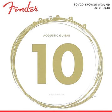 Fender F-70XL 80/20 Bronze Akoestische Gitaar Snaren Extra, Ophalen of Verzenden, Nieuw