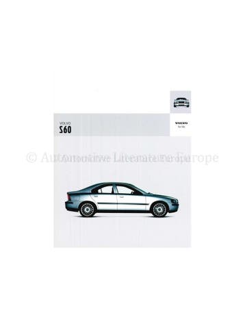 2004 VOLVO S60 BROCHURE NEDERLANDS, Nieuw, Volvo, Author