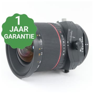 Samyang T-S 24mm f/3.5 ED AS UMC Tilt/Shift Canon, Verzenden, Gebruikt