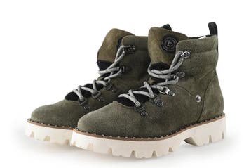 Bugatti Snowboots in maat 37 Groen, Kleding | Dames, Schoenen, Verzenden, Snowboots, Bugatti, Zo goed als nieuw