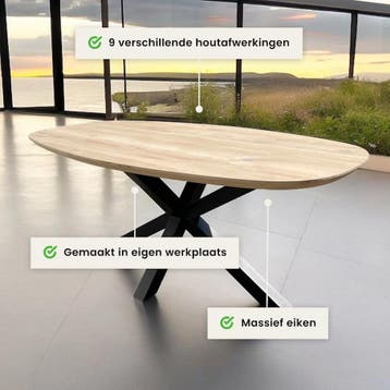 Deens ovaal met facetrand, Verzenden, Nieuw