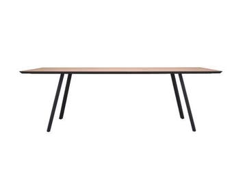 Veiling - Eettafel Eiken fineer natural 240x100 rechthoek ve, Nieuw