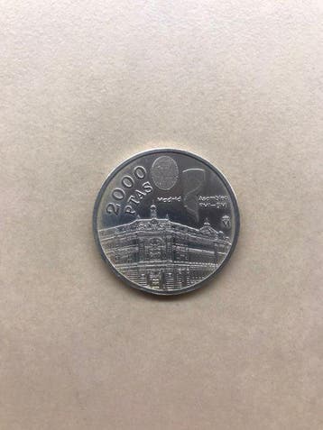 Spanje. Juan Carlos I. 2000 Pesetas 1994 (Zonder