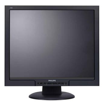 Philips 190V7FB - 19 inch - 1280x1024 - DVI - VGA - Zwart, Verzenden, Refurbished, Philips
