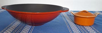 Le Creuset - Braadpan (2) - Geglazuurde fontein