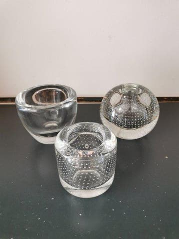 Glasfabriek Leerdam - A.D. Copier - Vaas (3) - Glas - lotje, Antiek en Kunst, Antiek | Glas en Kristal