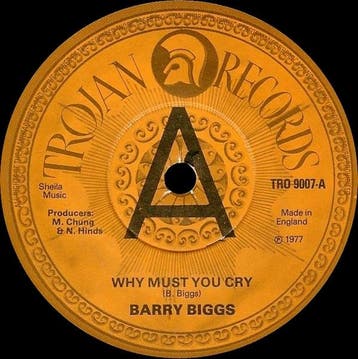 Barry Biggs / The Trojans - Why Must You Cry, Ophalen of Verzenden, Gebruikt