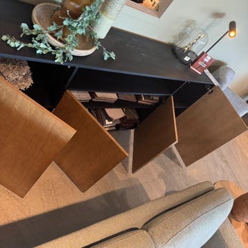Dressoir Ocke - Dark Oak en Antiek Eiken - IN.HOUSE, Eikenhout, Nieuw, Ophalen of Verzenden, Landelijk