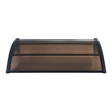 Deurluifel Mellerud afdak 150x100 cm zwart en bruin, Verzenden, Nieuw