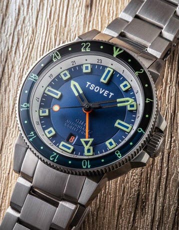 Tsovet - KINETIC - Hybrid Automatic - GMT - Power Reserve -, Nieuw