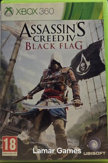 Assassins Creed Black Flag (xbox 360 used game), Spelcomputers en Games, Games | Xbox 360, Ophalen of Verzenden, Zo goed als nieuw