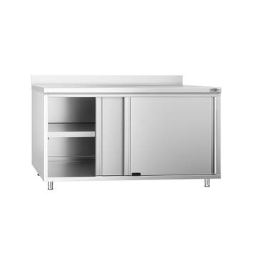 GGM Gastro | Gesloten RVS werktafel PREMIUM - 1600x600mm - |, Verzenden, Nieuw in verpakking, Meubilair
