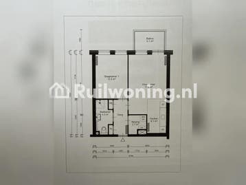 Flat in Purmerend, 52 m², 1 kamer, €710, Amsterdam