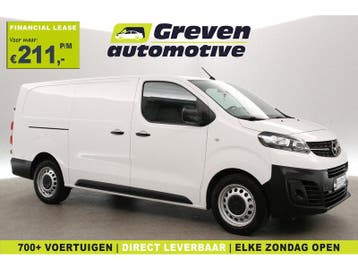 Opel Vivaro 2.0 CDTI L3H1 | Airco | Cruise | 3 Zits |, Euro 6, Wit, Nieuw, Lease