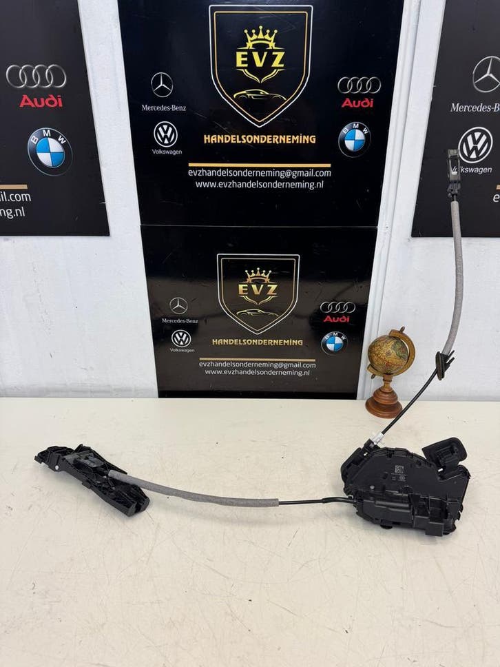 VW Polo 2G deurslot mechaniek links achter bj.2019 45370180, Auto-onderdelen, Carrosserie en Plaatwerk, Gebruikt, Volkswagen, Achter