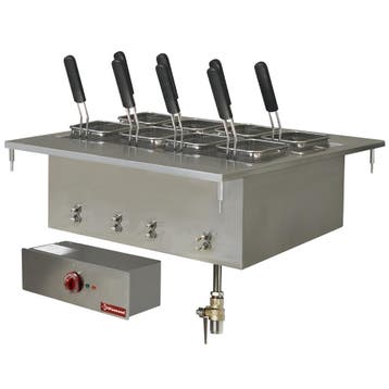 Diamond Inbouw Pastakoker | Elektrisch | 40L | Aftapkraan |, Ophalen of Verzenden, Nieuw in verpakking