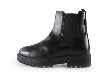 Manfield Chelsea boots in maat 38 Zwart, Verzenden, Zwart, Overige typen, Zo goed als nieuw