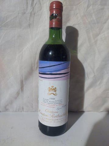 1980 Château Mouton Rothschild - Pauillac 1er Grand Cru, Nieuw