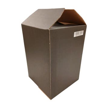 Vouwdoos 280x280x400 enkelgolf karton zwart fefco 0201 (20, Zakelijke goederen, Partijgoederen en Retail | Verpakking en Verzending