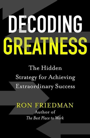 Decoding Greatness - Ron Friedman 9781398503601, Verzenden, Zo goed als nieuw, Ron Friedman