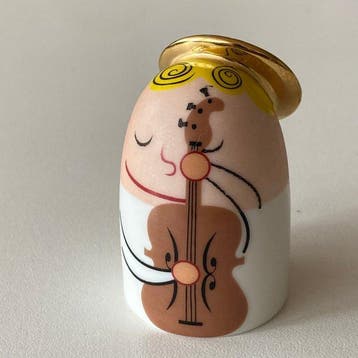 Alessi - Beeldje - Angel Band - Porselein