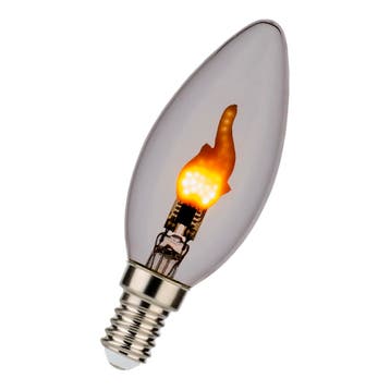 Bailey LED kaarslamp vlameffect E14 0.5W 1900K Flicker Flame, Ophalen of Verzenden, Nieuw