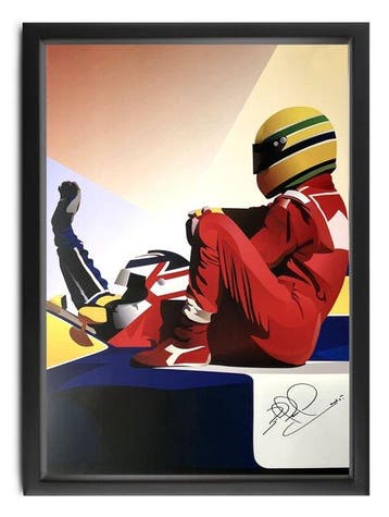 Williams - Nigel Mansell, Ayrton Senna - 1991 - Print, Nieuw