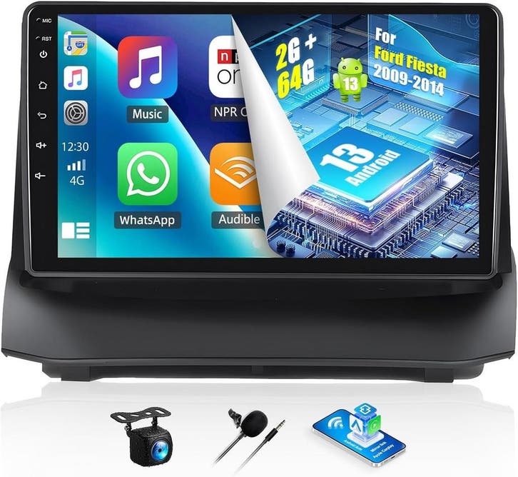9 inch Autoradio Ford | 41% Korting, Auto diversen, Autoradio's, Nieuw, Ophalen of Verzenden
