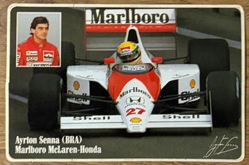 Mclaren - Formula One - Ayrton Senna - 1990 - Stickers, Nieuw