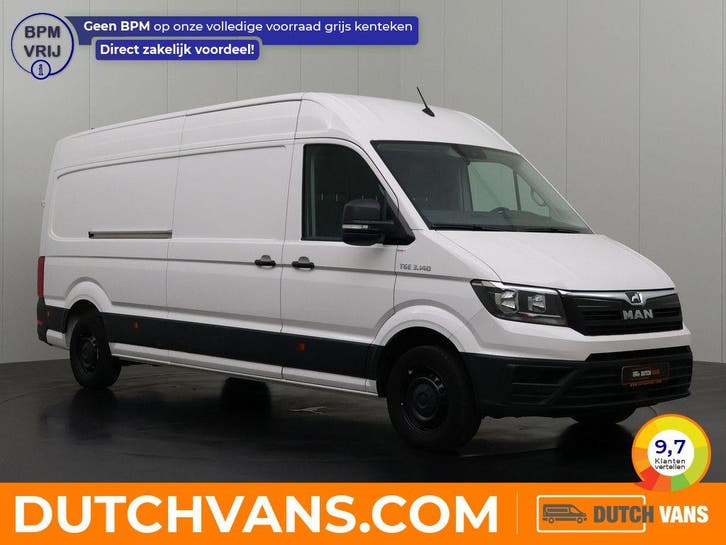 MAN TGE Bestelbus 2.0TDi | wit, Auto's, Bestelauto's, Dealer onderhouden, Lease, Automaat, BTW verrekenbaar, Diesel, Wit, MAN