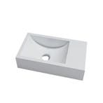 Sani Royal Solid Surface Fontein Recto 40x22x10 cm, Nieuw