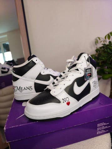 Nike - Dunk High, Nike x Supreme - High-top sneakers - Maat:, Nieuw
