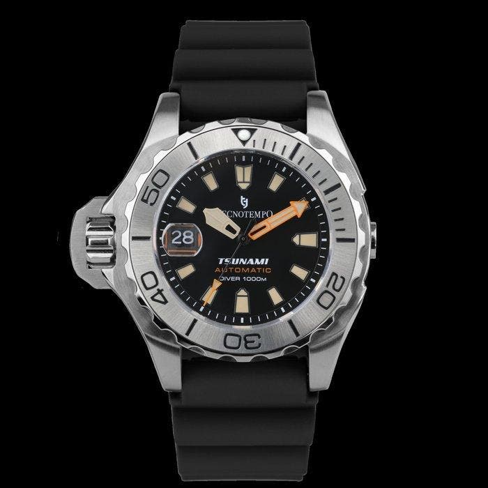 Tecnotempo - Professional Diver 1000M Tsunami - Limited, Sieraden, Tassen en Uiterlijk, Horloges | Heren