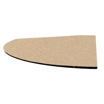 Hoekstuk rubber rand sportvloer 'BEACH' - 25x25 cm, Sport en Fitness, Verzenden, Nieuw