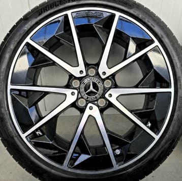 Demo Mercedes CLA EQ AMG 19 inch velgen zomerbanden 5x112, 19 inch, Banden en Velgen, Nieuw, Ophalen of Verzenden