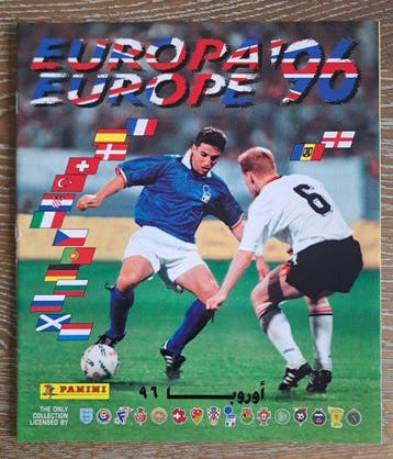 Panini European Championship England 96 - Ultra rare Arabic, Verzamelen, Nieuw