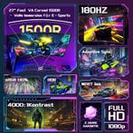 Gaming Monitor - Beeldscherm computer - 27 inch - Curved - 1, Verzenden, Zo goed als nieuw