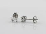 Oorbellen - 14 karaat Witgoud - 1.01ct. tw. Diamant, Sieraden, Tassen en Uiterlijk, Oorbellen, Nieuw