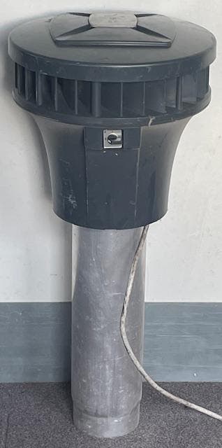 Gereviseerde Stork RPM 19/24 dakventilator. (260m3), Doe-het-zelf en Verbouw, Ventilatie en Afzuiging, Ophalen of Verzenden, Nieuw