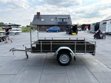 Bakwagen 250 x 130 cm 750 kg in goede staat !, Ophalen, Gebruikt