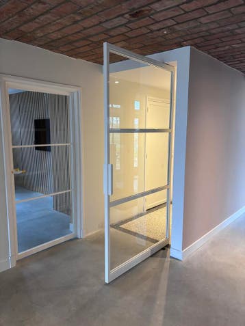 Taatsdeur - binnendeur met glas - op maat, Doe-het-zelf en Verbouw, Nieuw, Glas, Binnendeur
