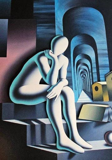 Mark Kostabi (1960) - Endeless Enigma