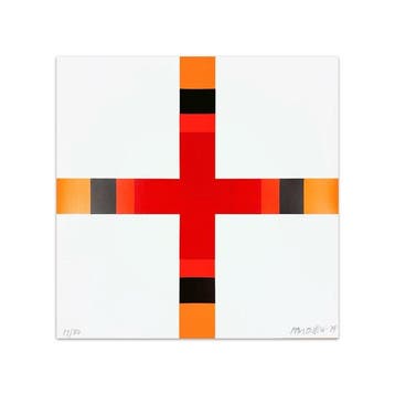 Paul Osipow (1939) - Geometric composition II/IV